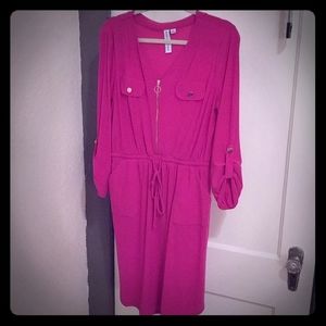 Pink Work Dress